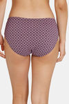 Zivame Anti-Microbial Low Rise Full Coverage Hipster Panty (Pack of 2) - Multicolor — thumbnail 12